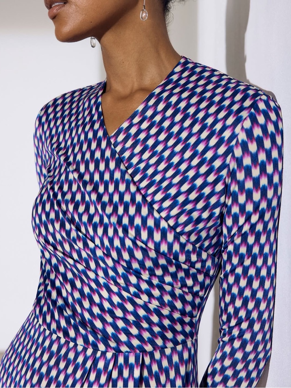 The Fold London Hand Painted Taviano Midi Dress!  Size 8  Stunning